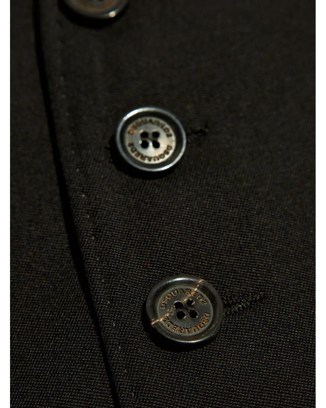 DSquared² Jurk Met V-Hals in het Black