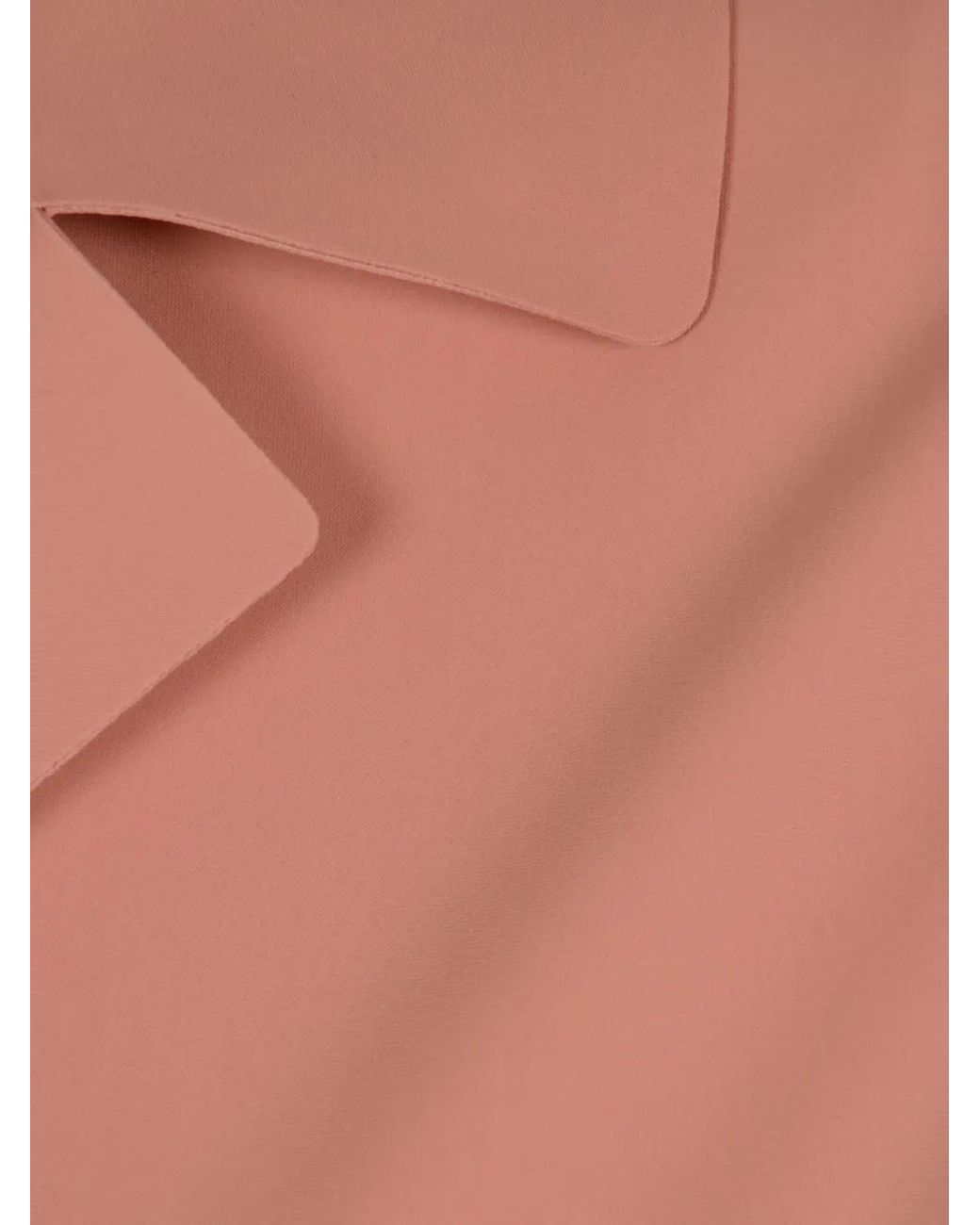 Herno Pink Collar-Detail Coat