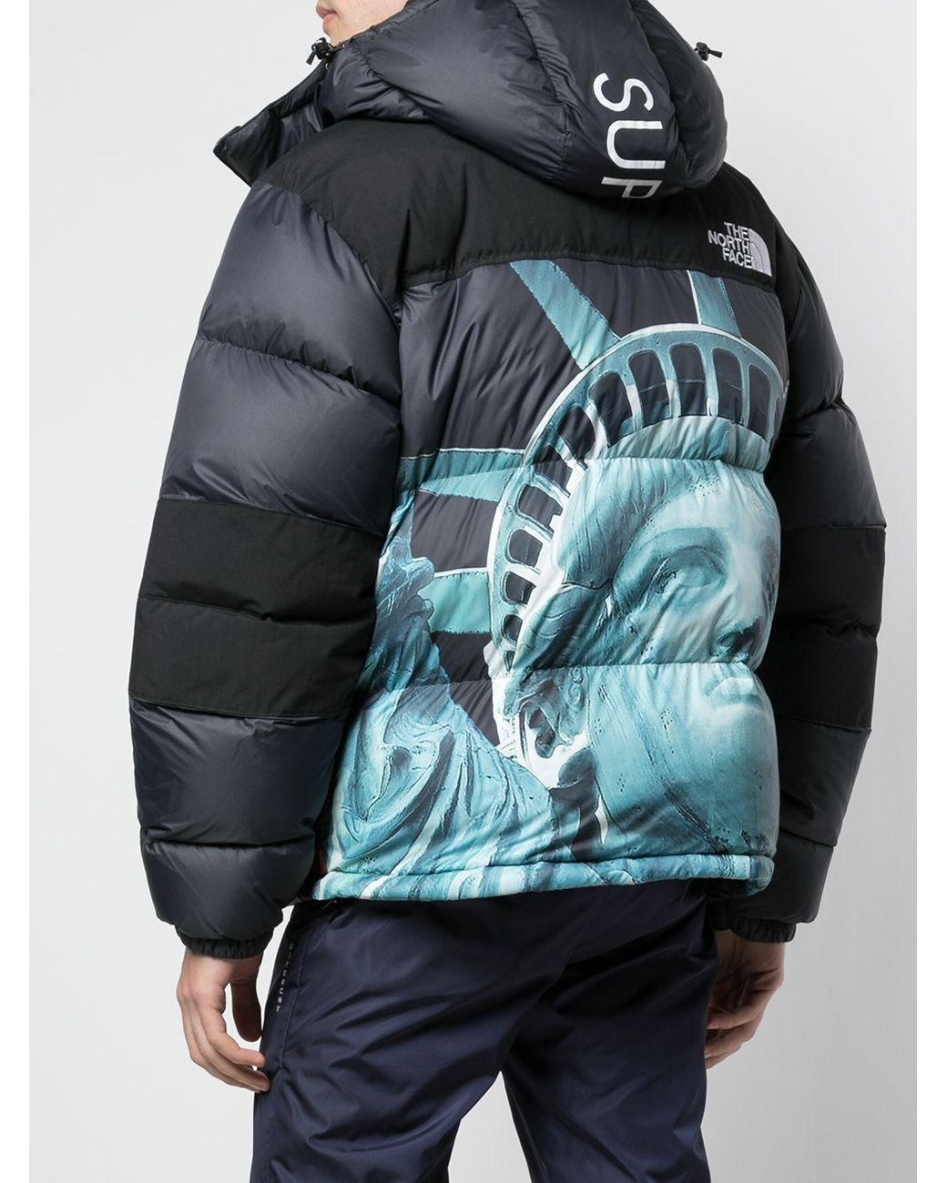 Supreme The North Face Statue Of Liberty Baltoro Jacket in Black for Men |  Lyst UK