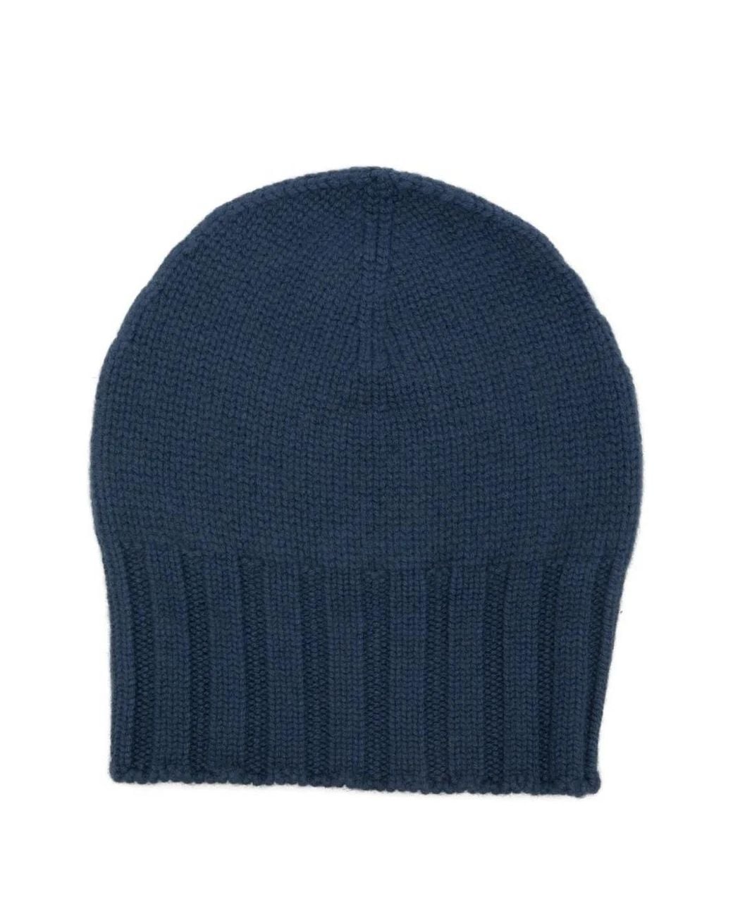 Be You Blue Ribbed Beanie