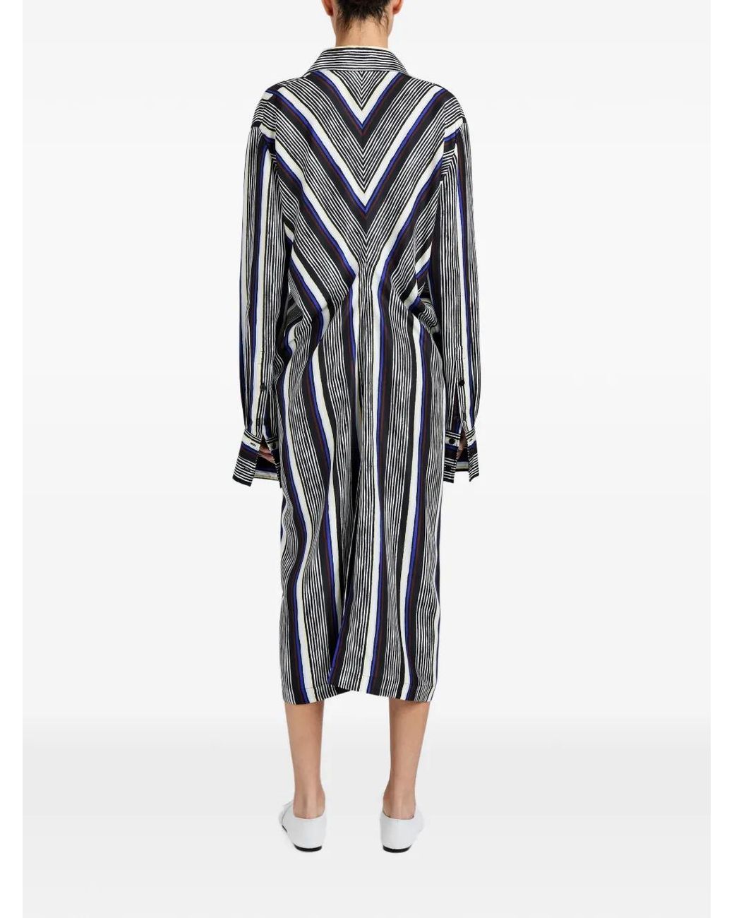 Proenza Schouler Blue Amira Dress