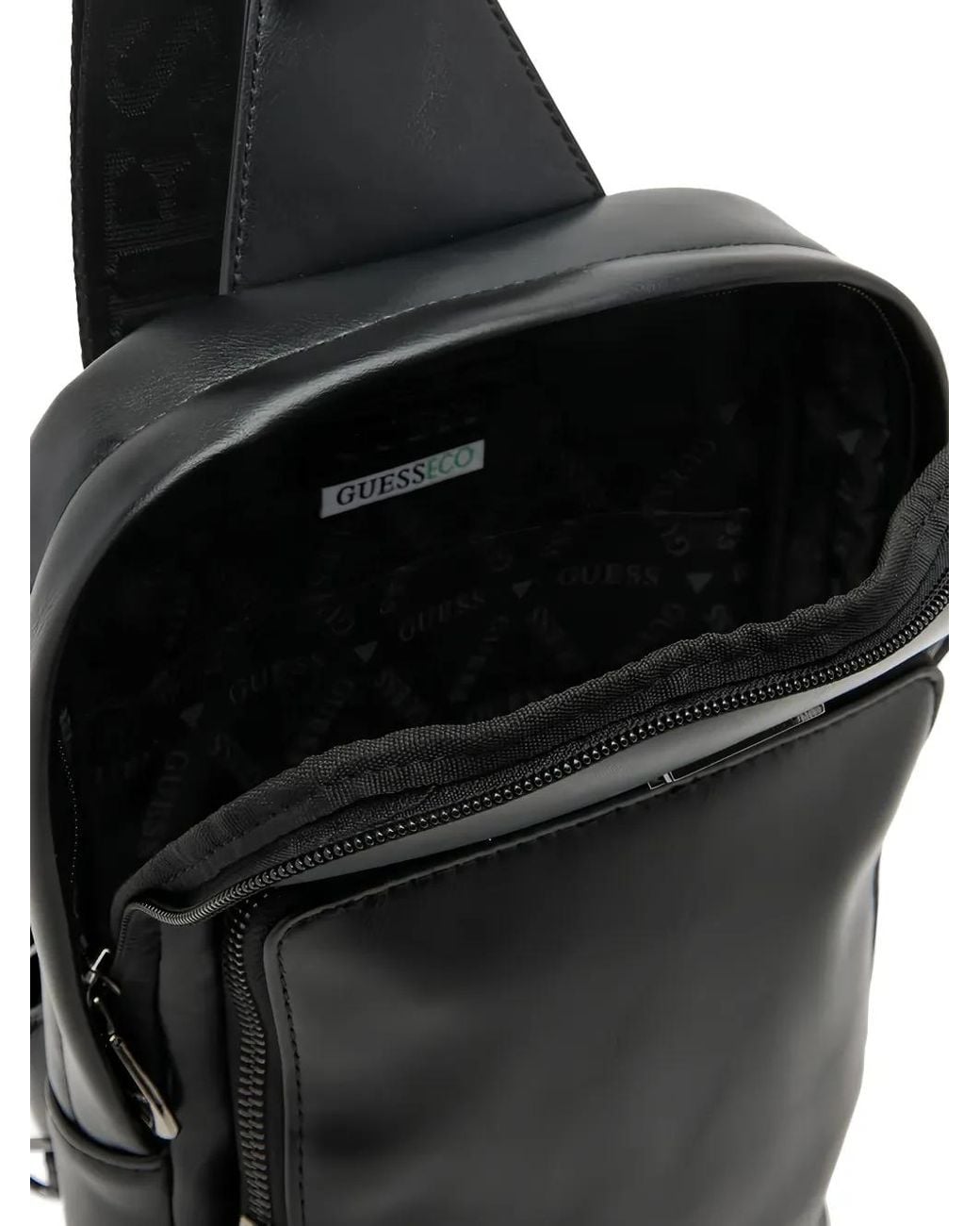 Guess Black Boston Mini Crossbody for men