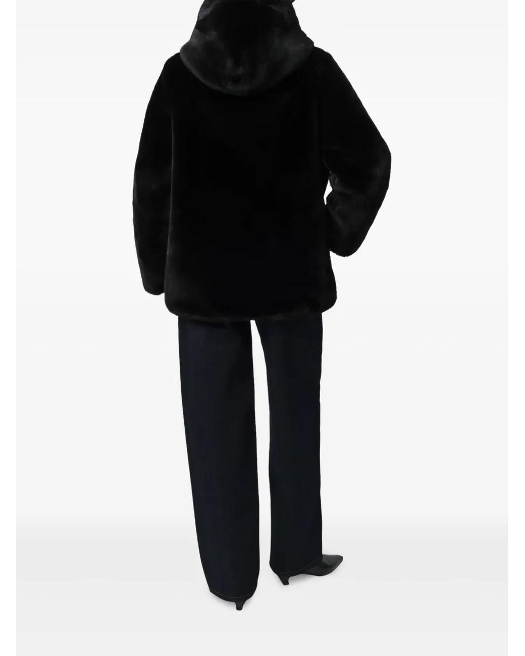 Apparis Black Katin Hooded Jacket