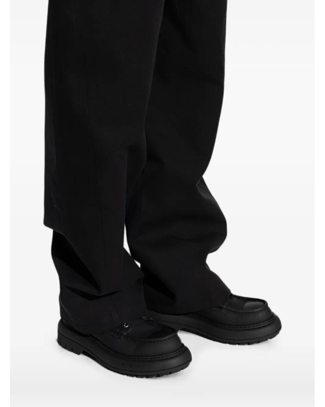 Givenchy Black Cargo Desert Boots for men
