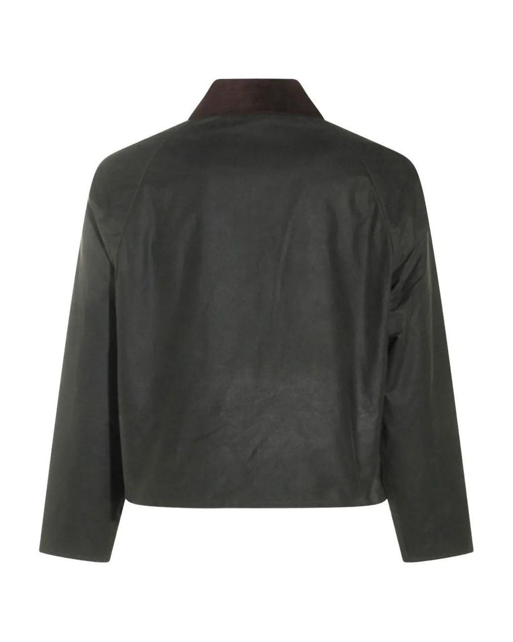 Barbour Black Spey Slim Waxed Jacket for men