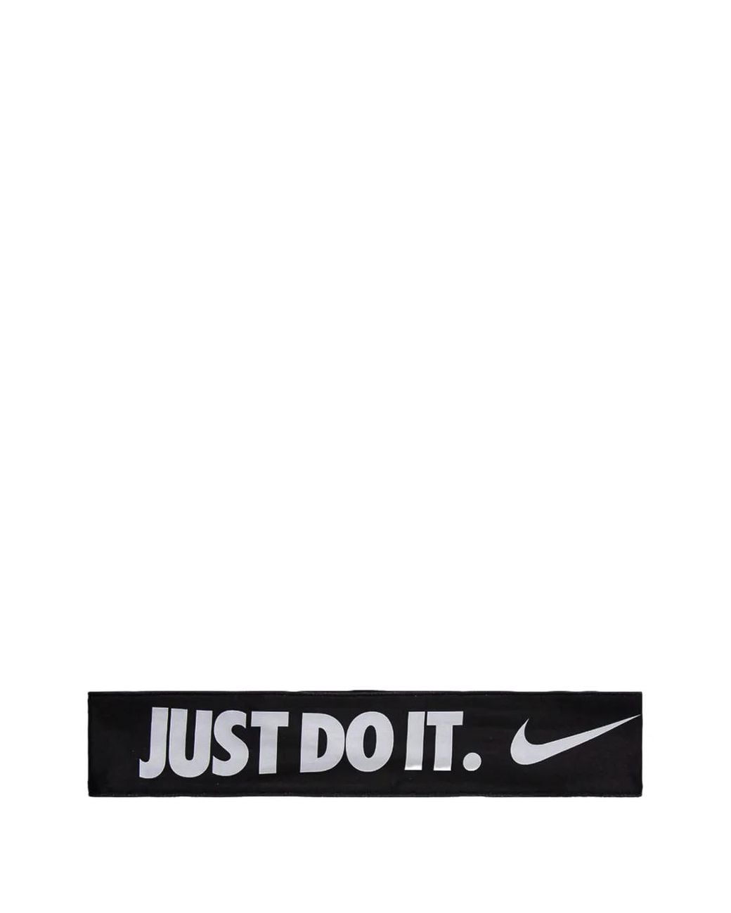 Nike White Slogan-Print Headband