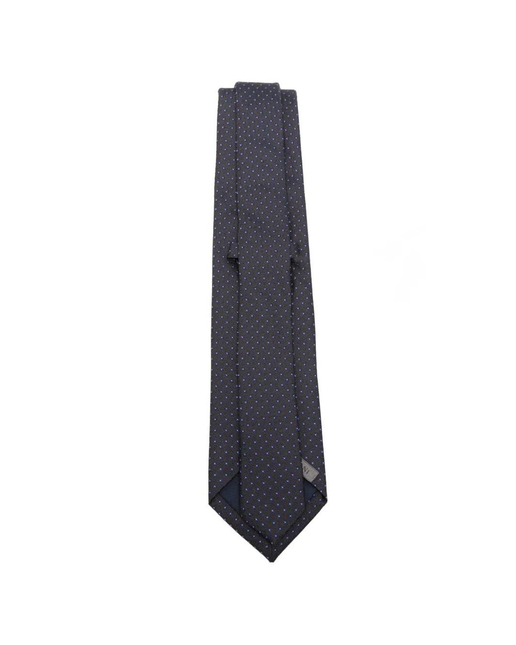 Corneliani Blue Geometric-Print Tie for men