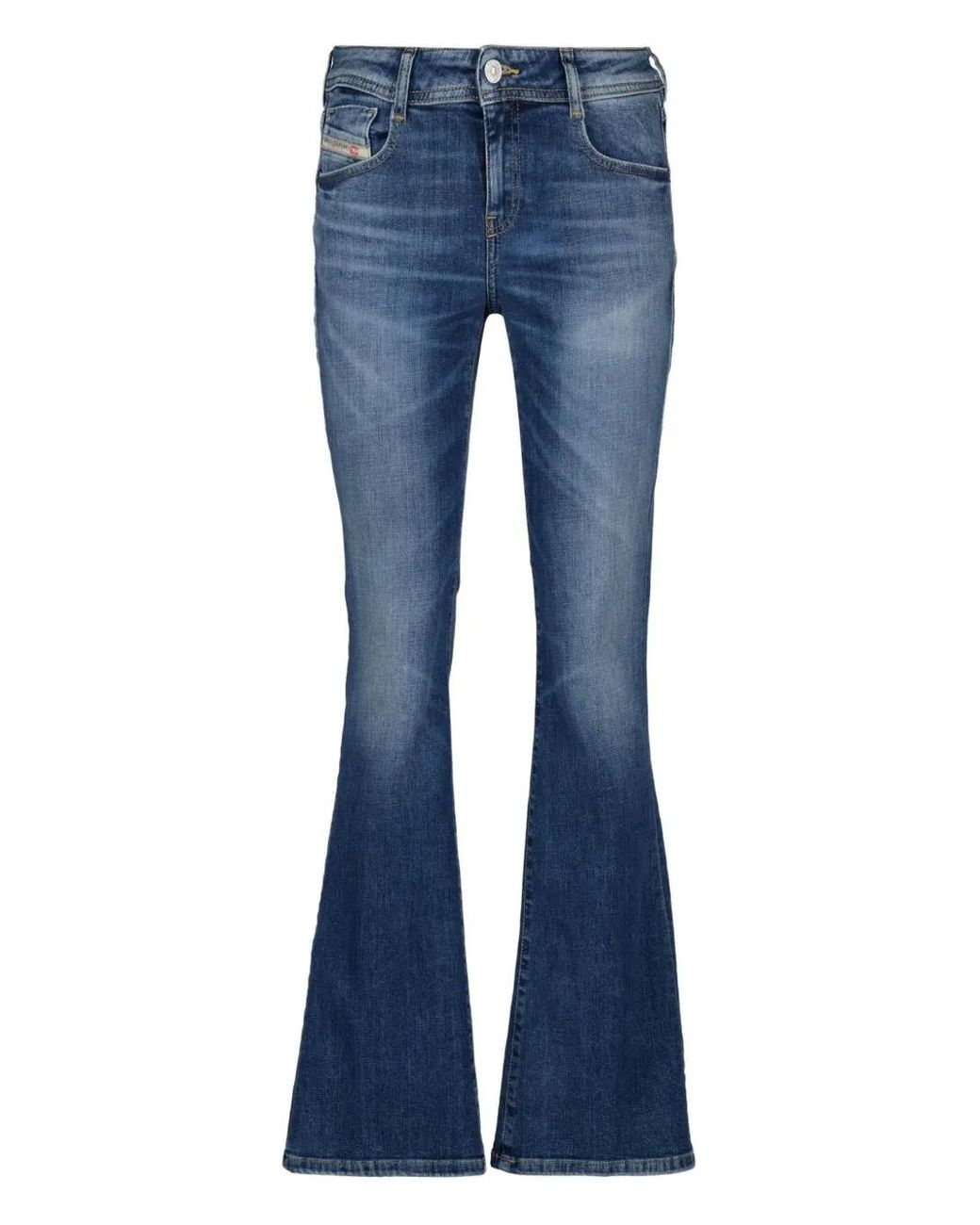 DIESEL Blue D-Ebbey Flare Jeans