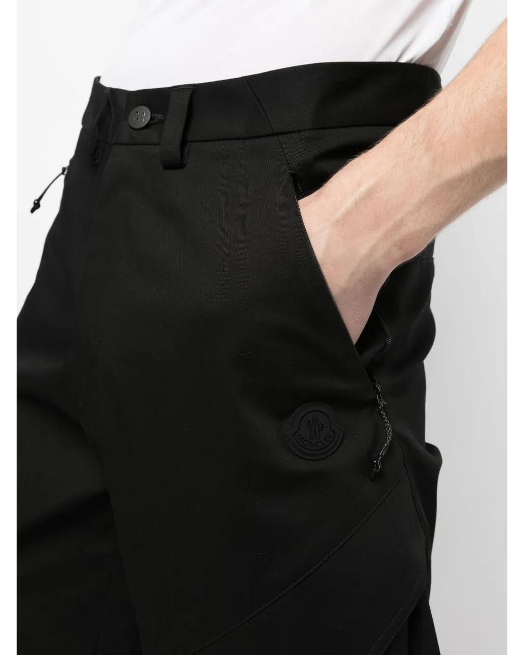 Moncler Straight Broek in het Black voor heren