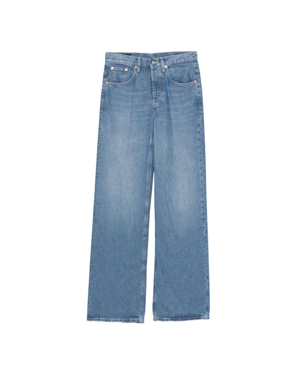 Dondup Blue Jean À Coupe Cinq Poches