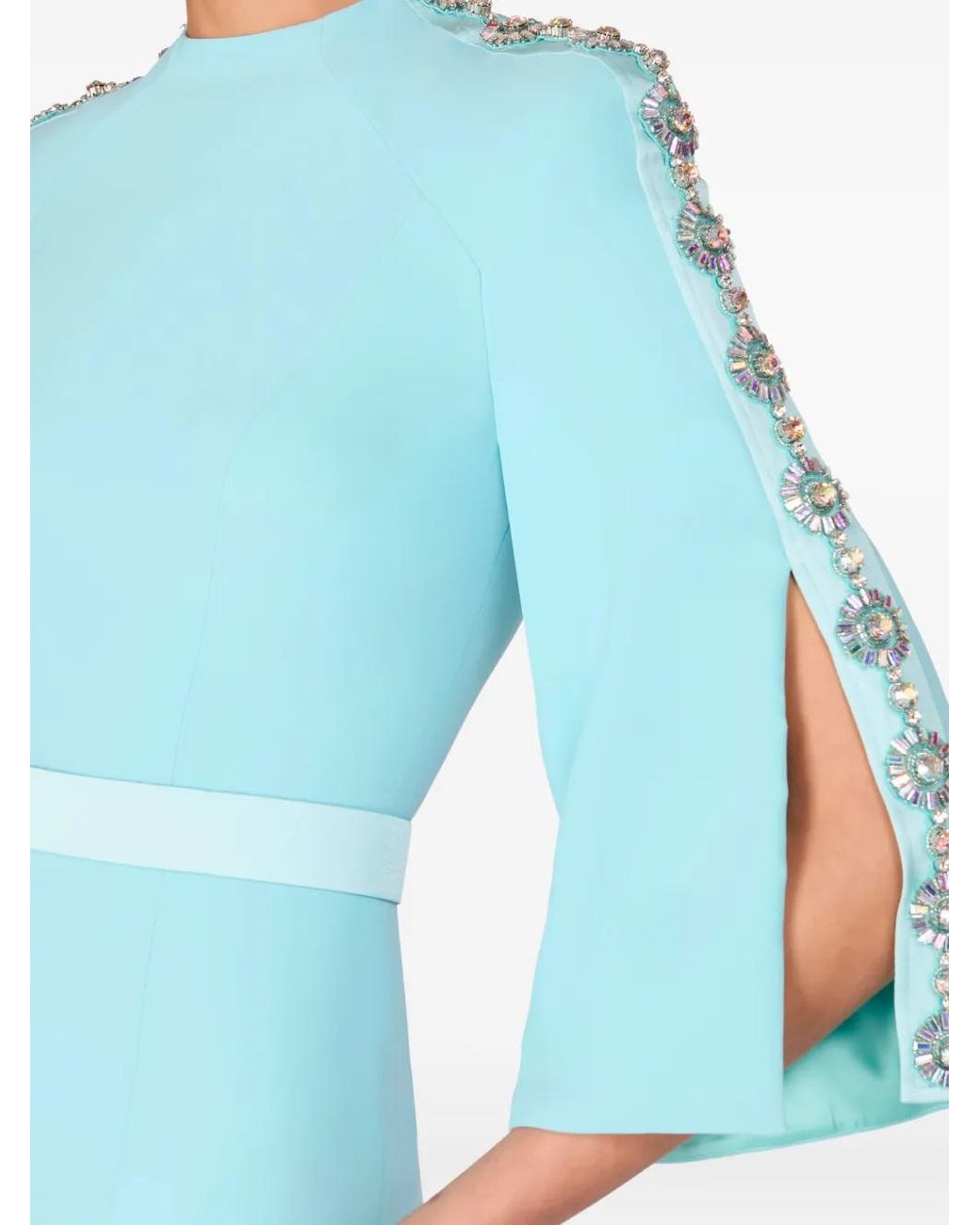 Jenny Packham Mildred Maxi-Jurk in het Blue