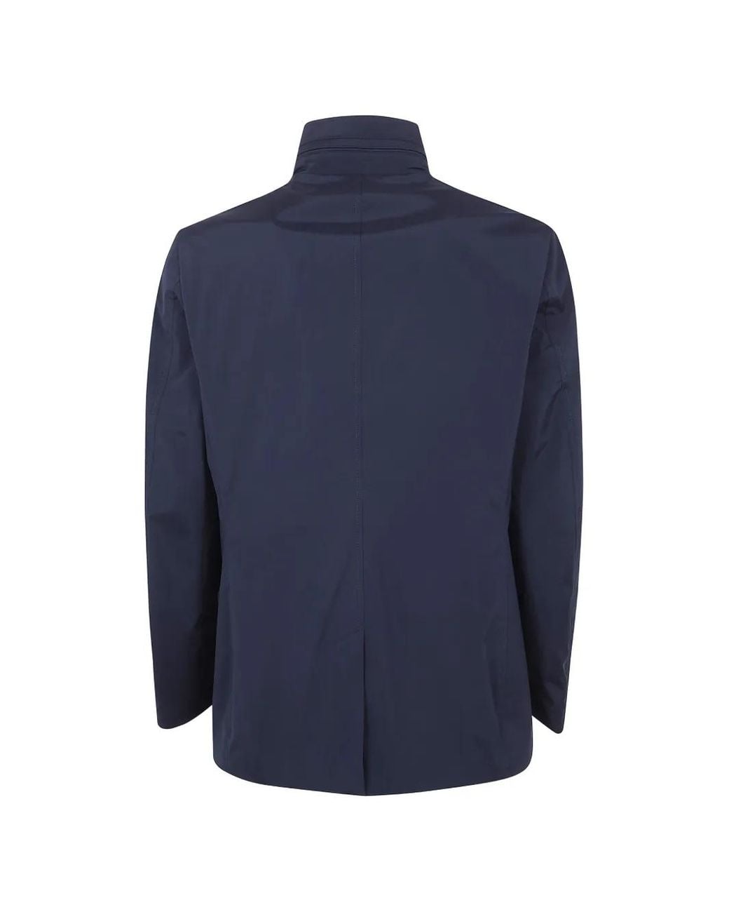 Moorer Blue Button Jacket for men