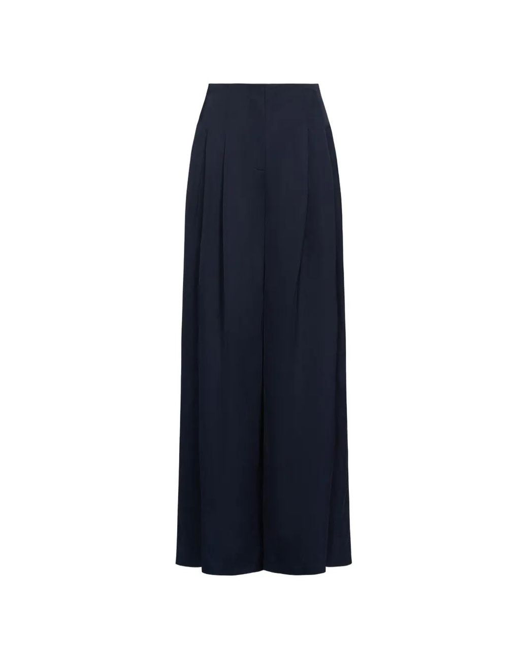 Twp Blue Drew Pleated Trousers