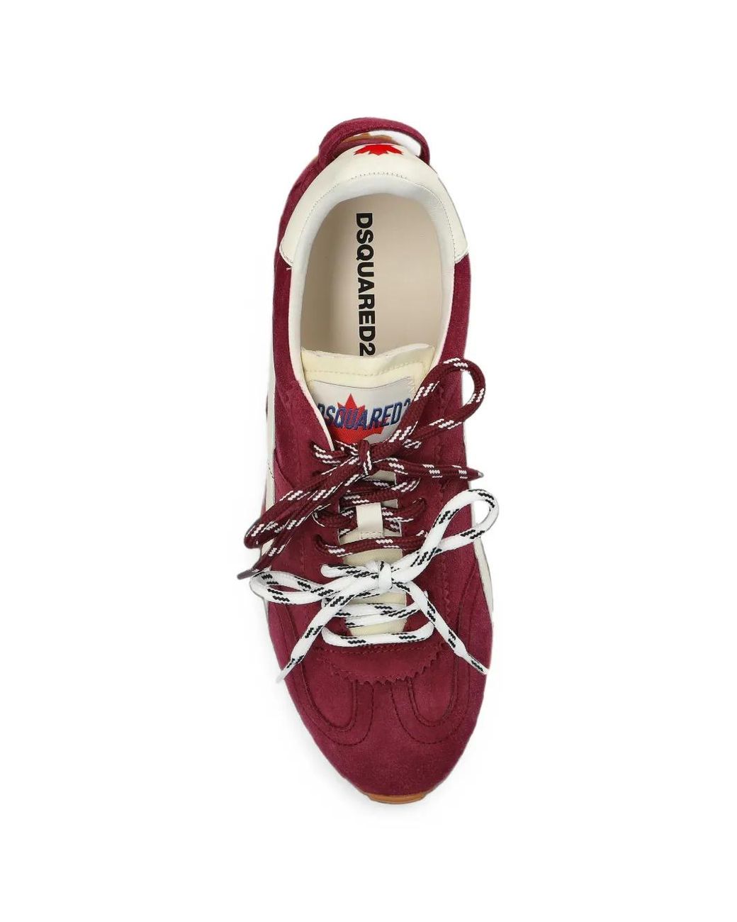 DSquared² Purple Dc-642 Panelled Sneakers