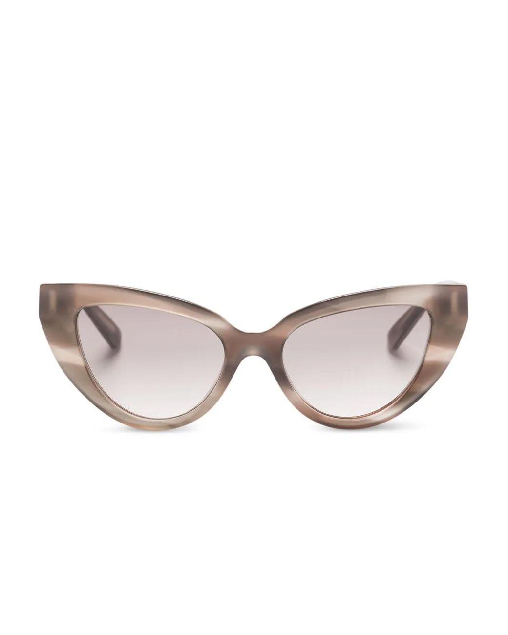 Dolce & Gabbana Brown Cat-Eye-Frame Sunglasses