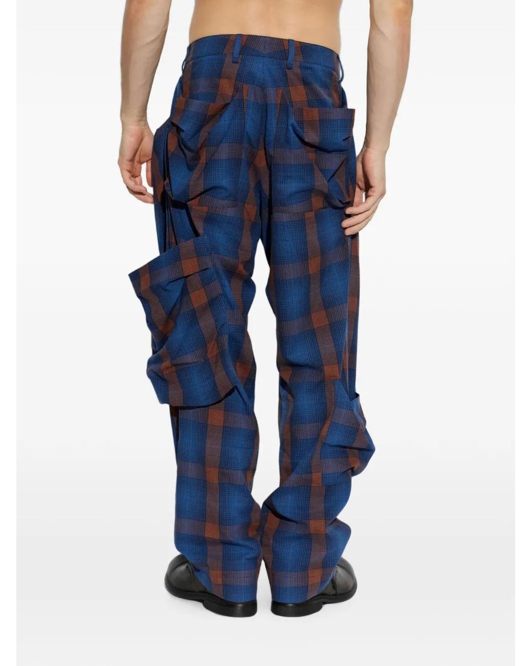 Vivienne Westwood Blue 'Achilles' Trousers for men