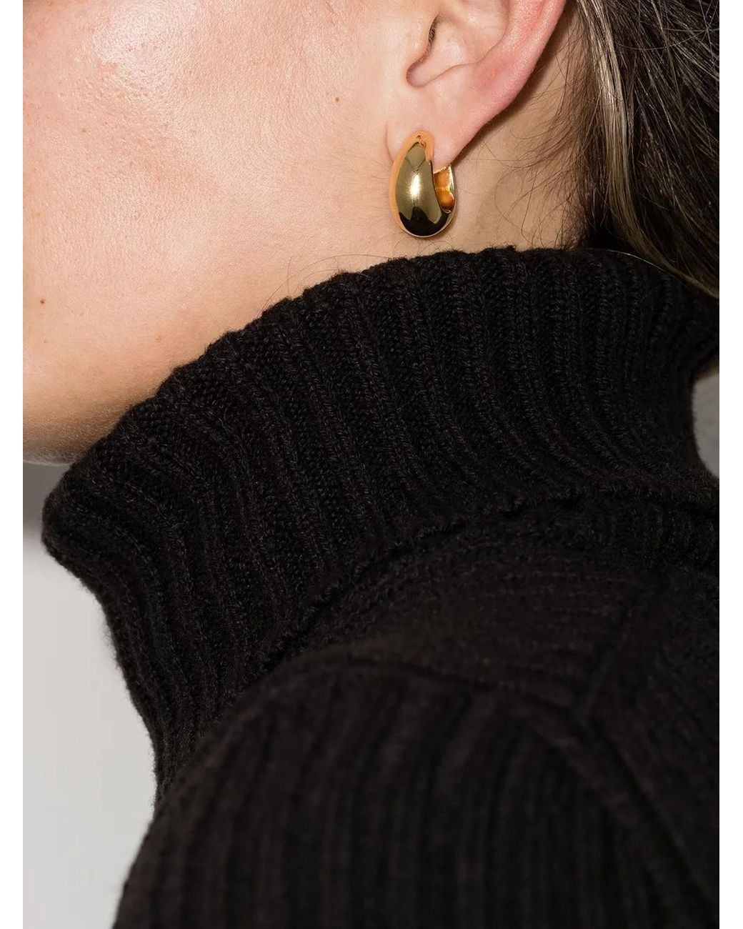 Tom Wood Metallic Ice Hoops Medium