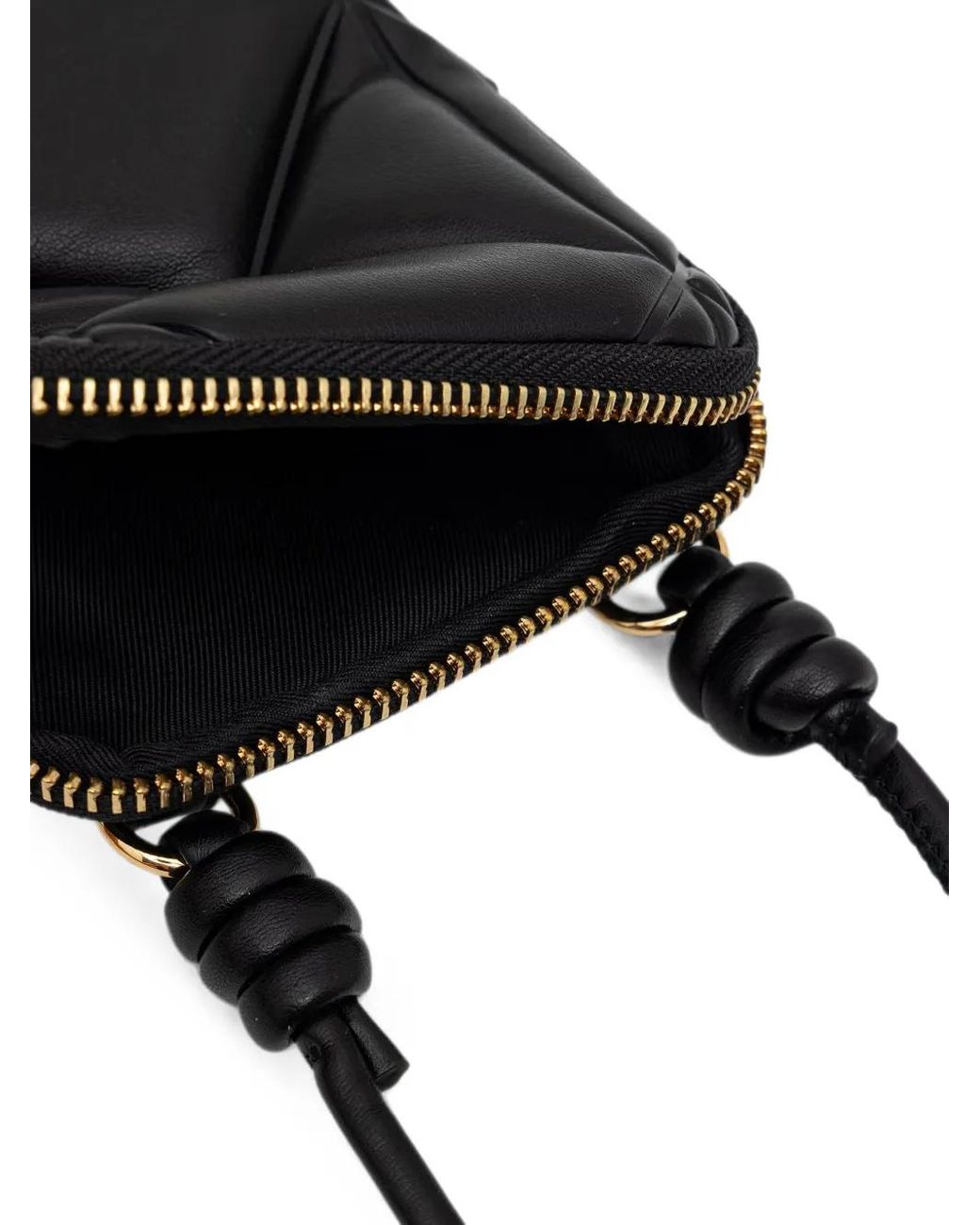 Love Moschino Black Étui Pour Téléphone Matelassé À Plaque Logo