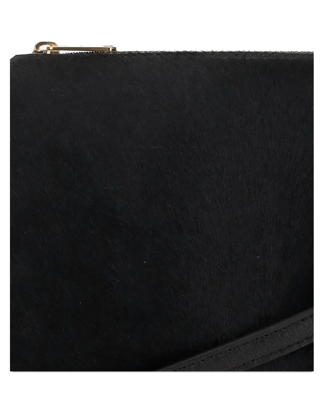 Khaite Black Leather Crossbody Bag