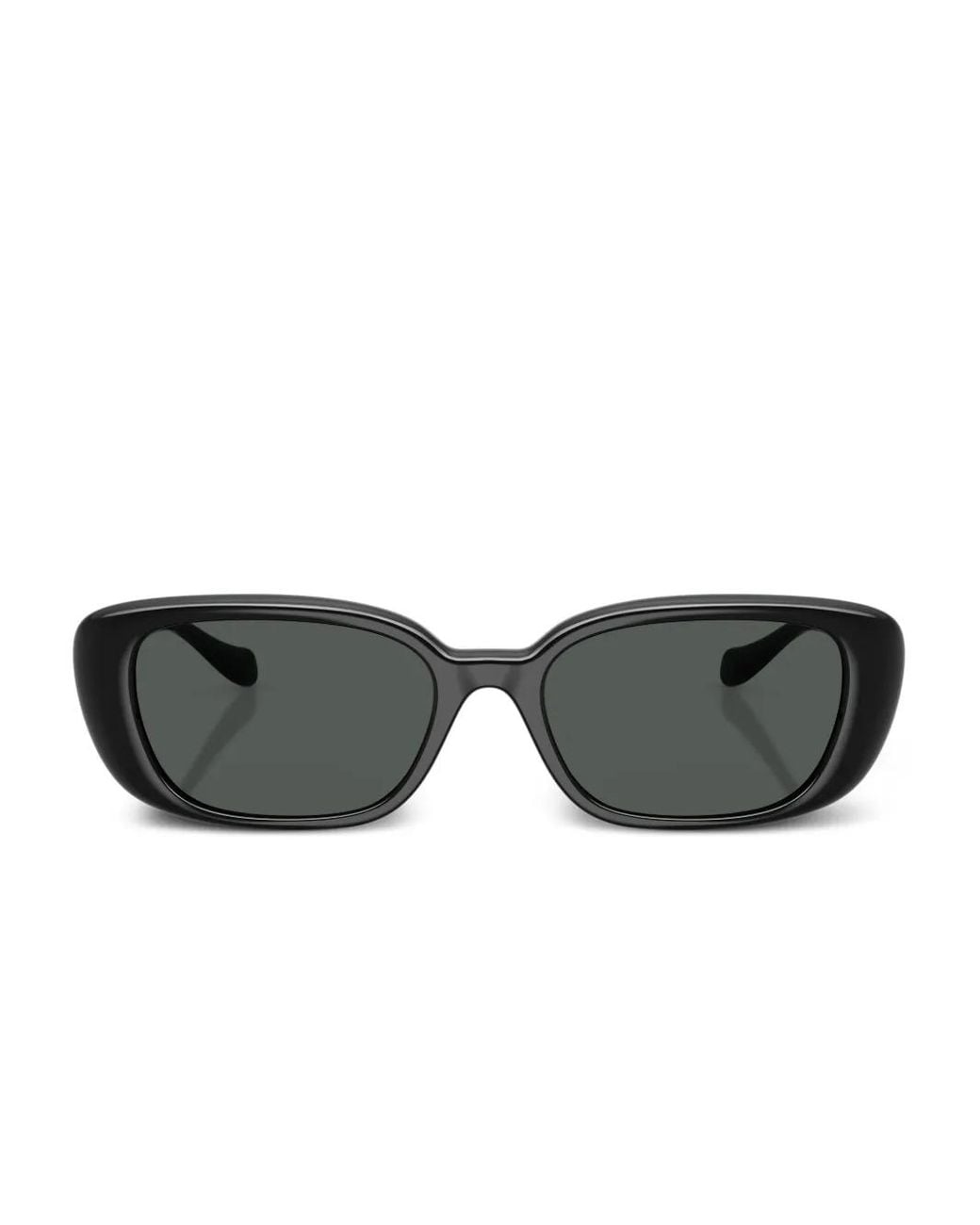 Versace Black Medusa Square-Frame Sunglasses