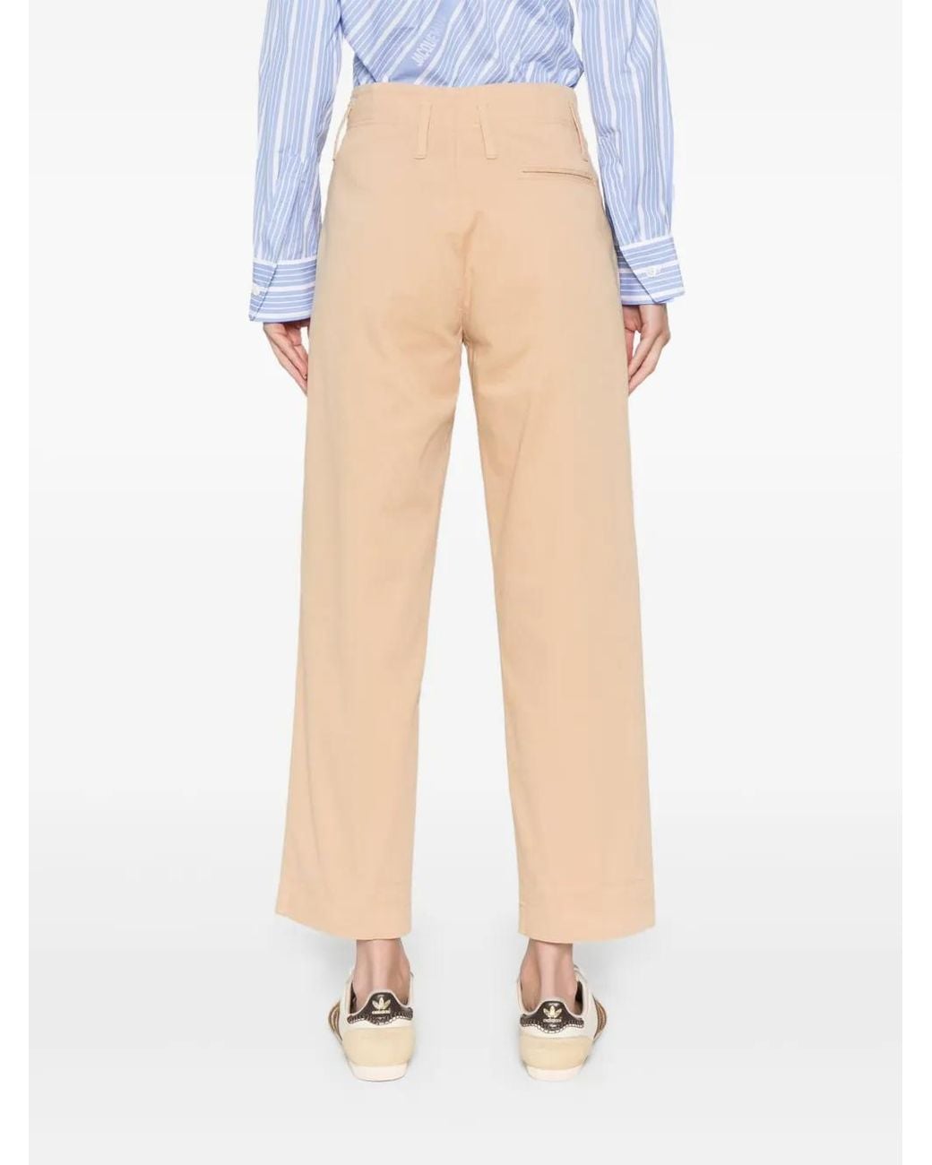 Forte_forte Natural Cropped Trousers