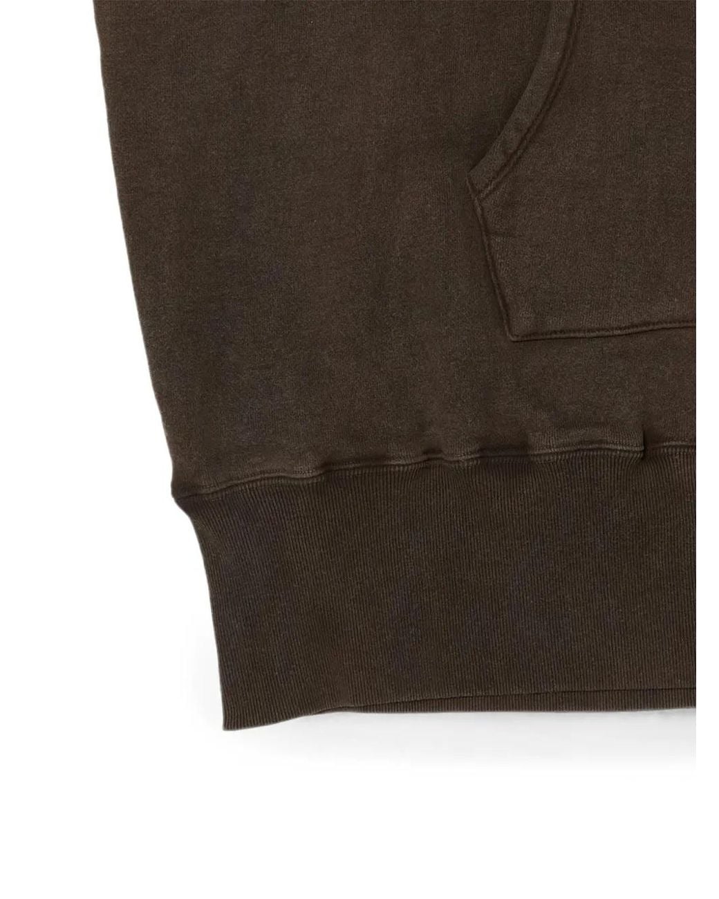 TAIGA TAKAHASHI Brown Lot.620 Snap-Button Hoodie