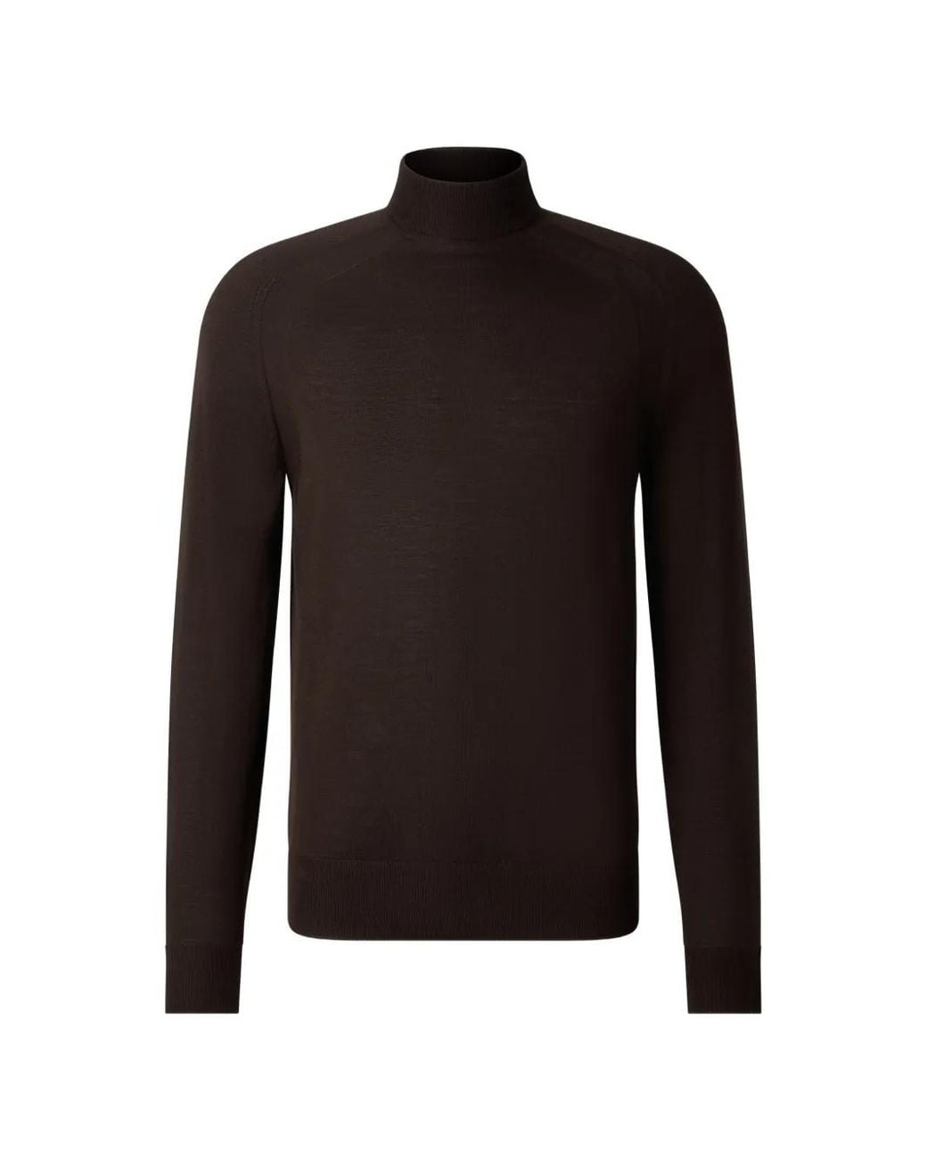 Bogner Black Gordon Roll-Neck Sweater for men