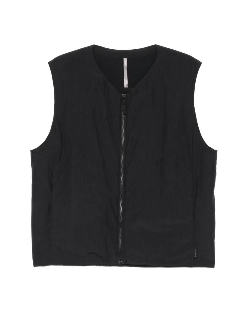 Veilance Black Naroda Zip-Up Gilet for men