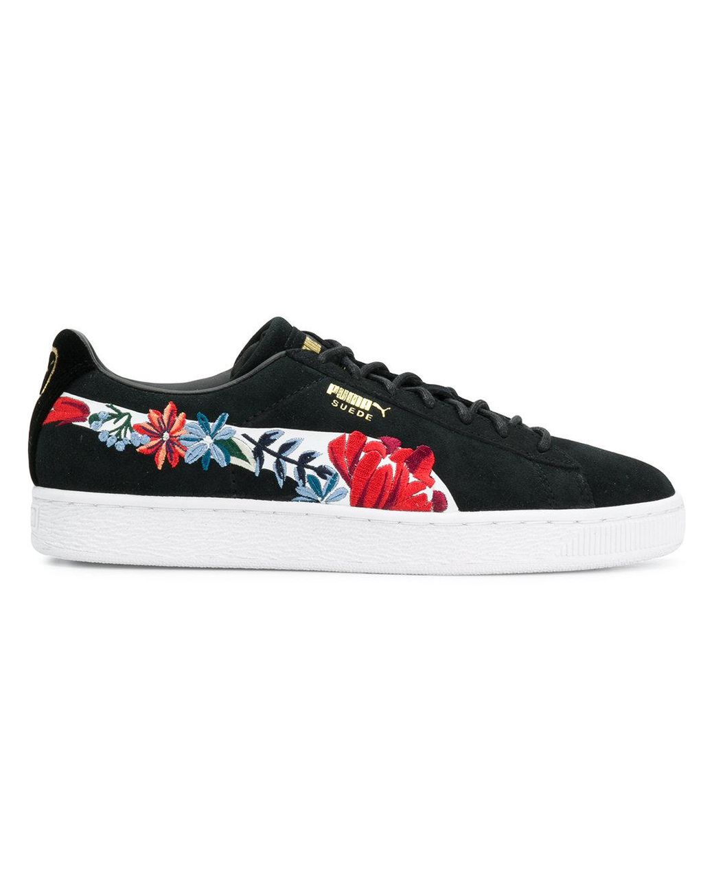 puma flower shoes