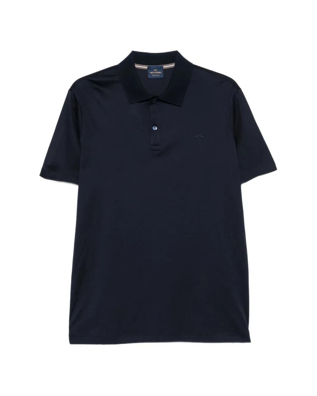 Paul & Shark Blue Polo À Manches Courtes for men