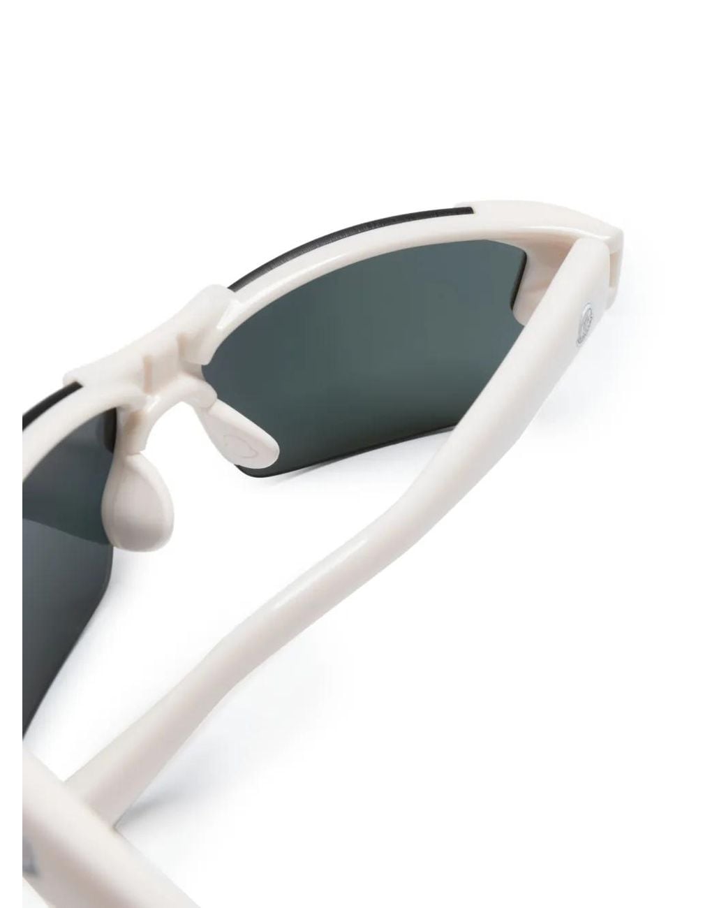 Moncler Natural Spectron Rectangle-Frame Sunglasses