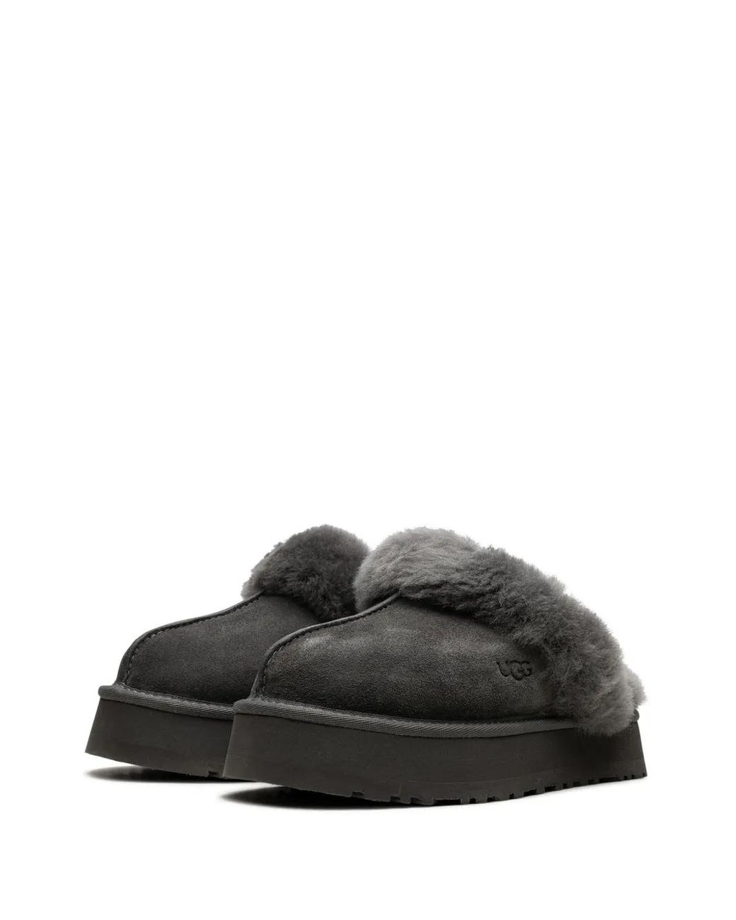 Chaussons Disquette À Plateforme Ugg en coloris Black