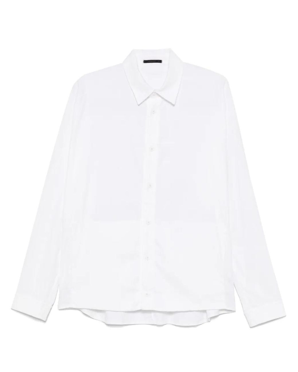 Transit White Long-Sleeve Shirt for men