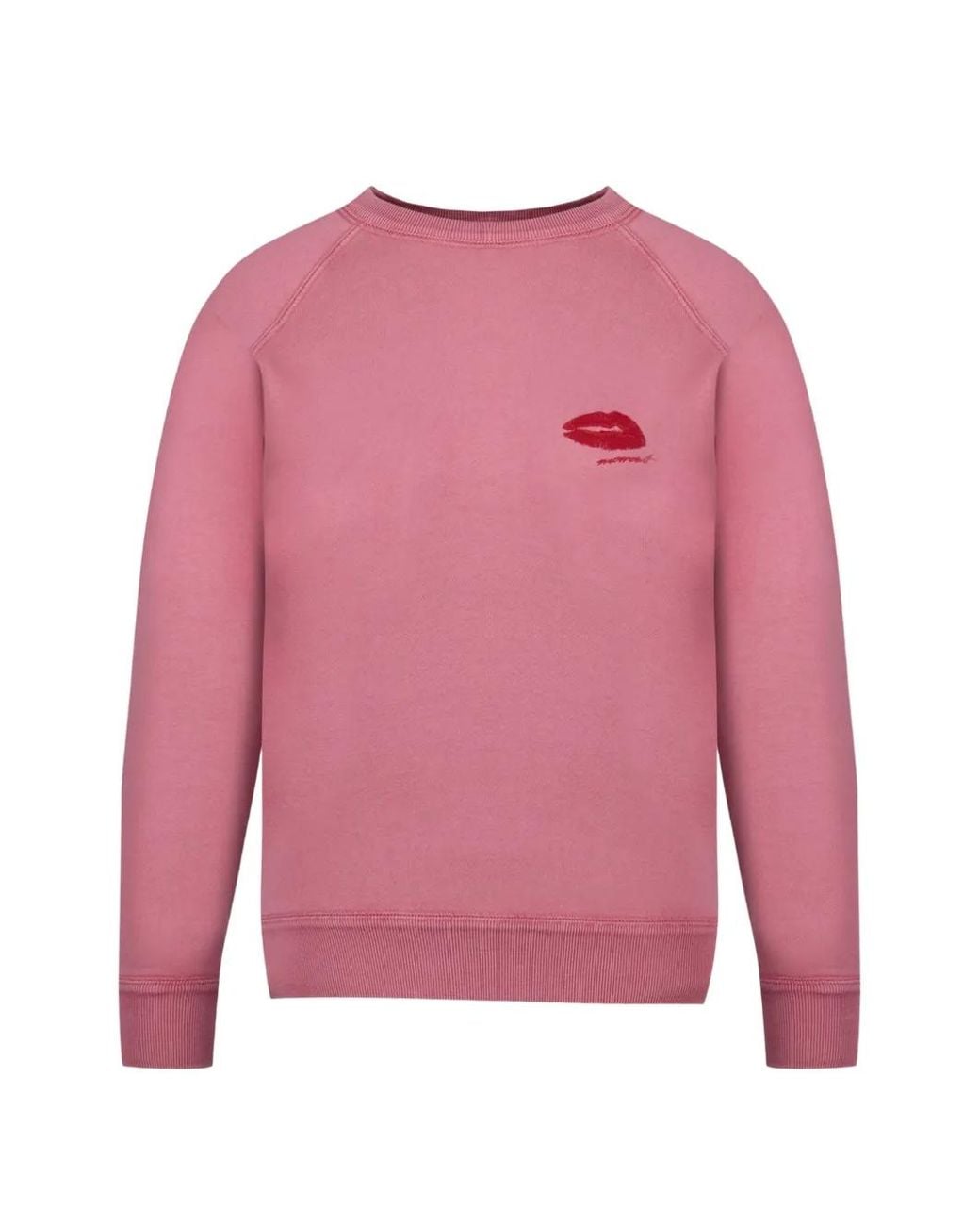 Isabel Marant Pink Sweat Millyny À Imprimé Graphique