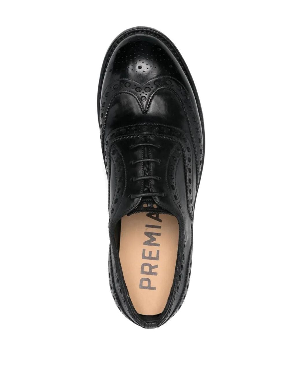 Premiata Klassische Budapester in Black für Herren