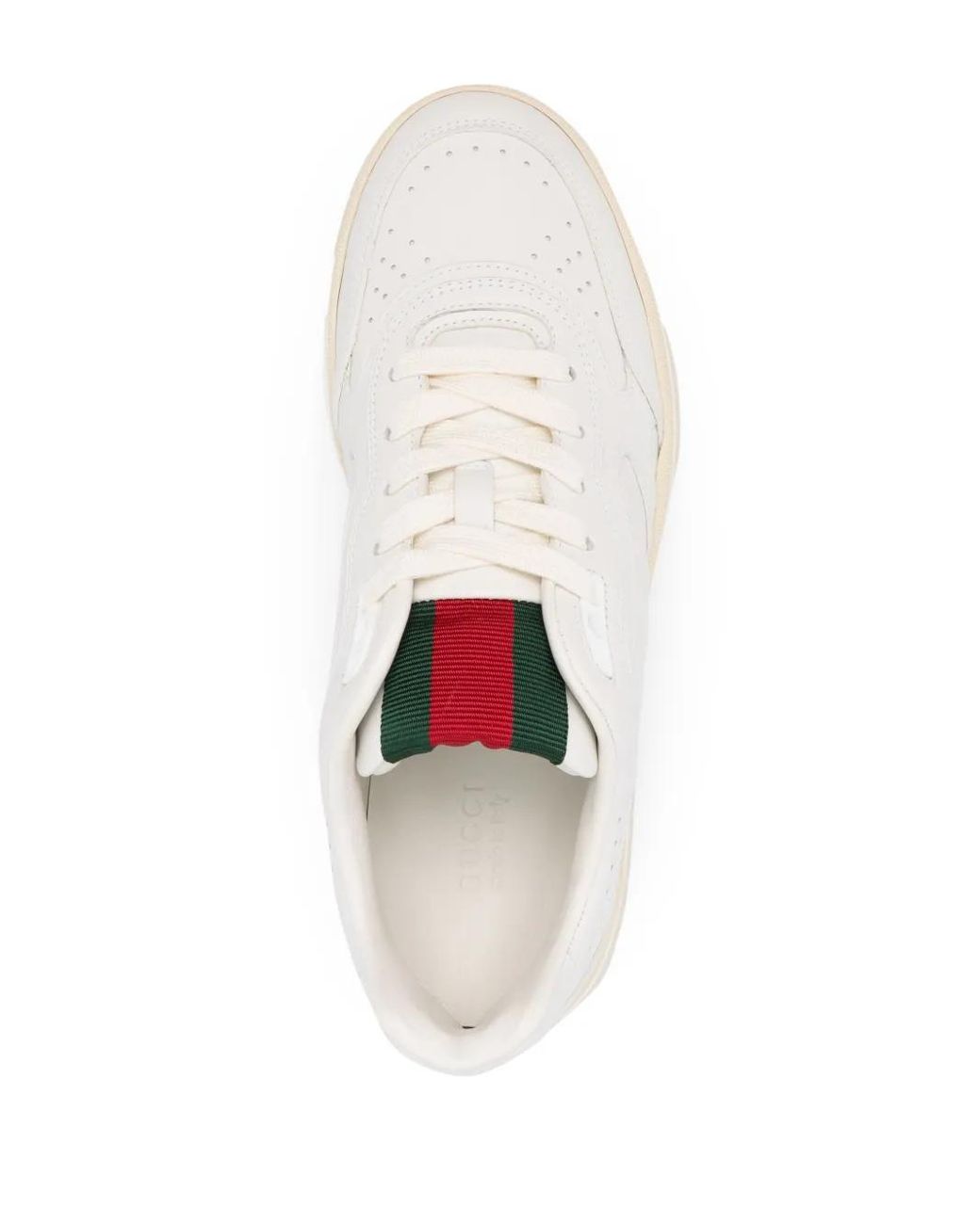 Gucci White Re-Web Damensneaker, Grösse