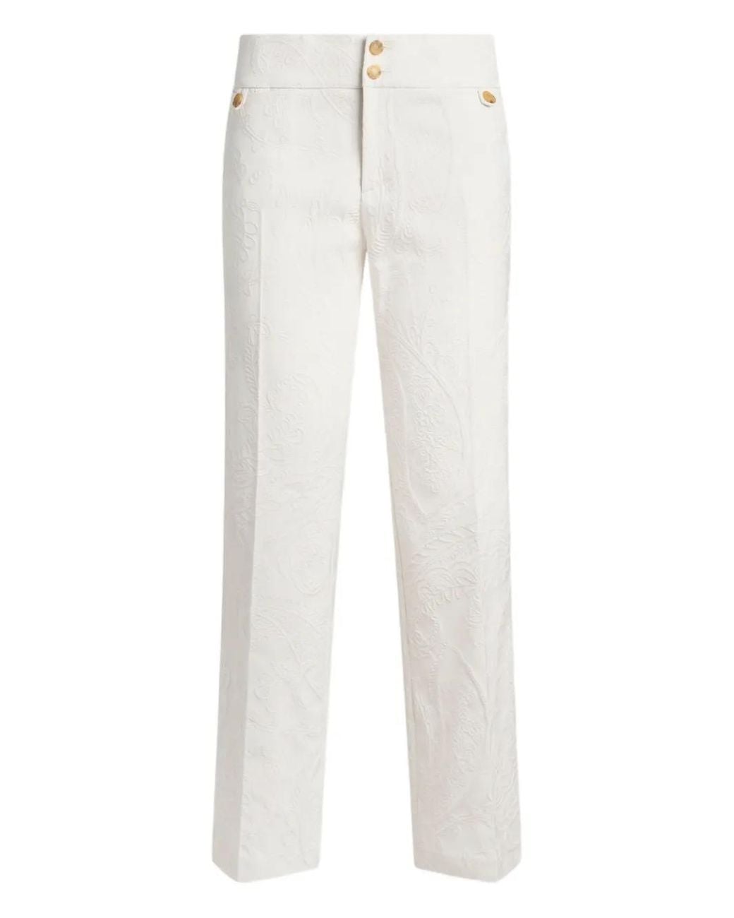 Etro Flared Broek in het White