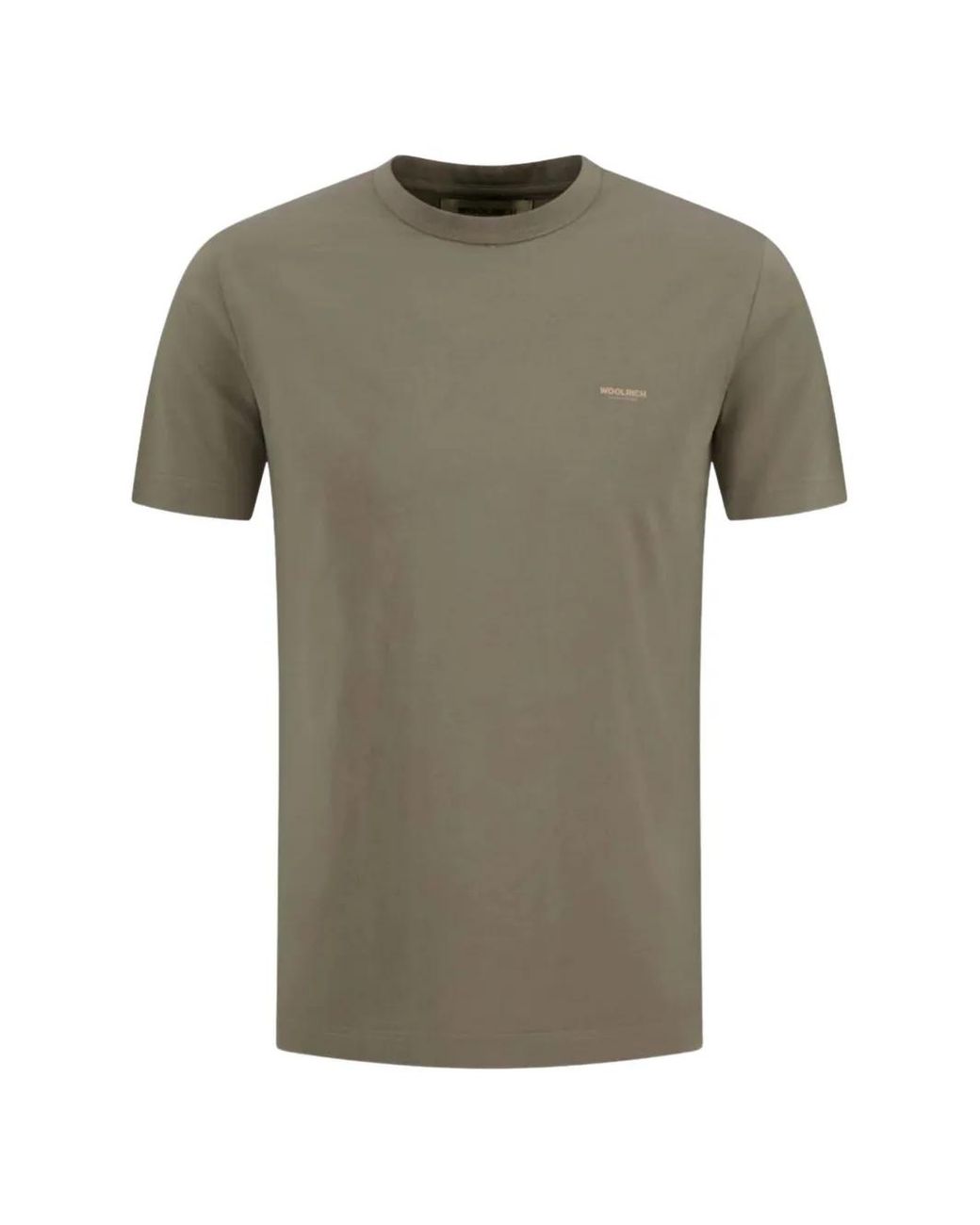 Woolrich Green Pullover T-Shirt for men
