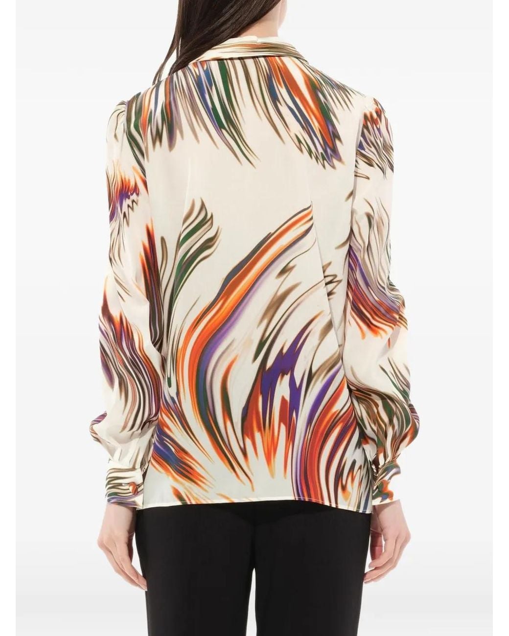 Chemise À Imprimé Abstrait Givenchy en coloris White