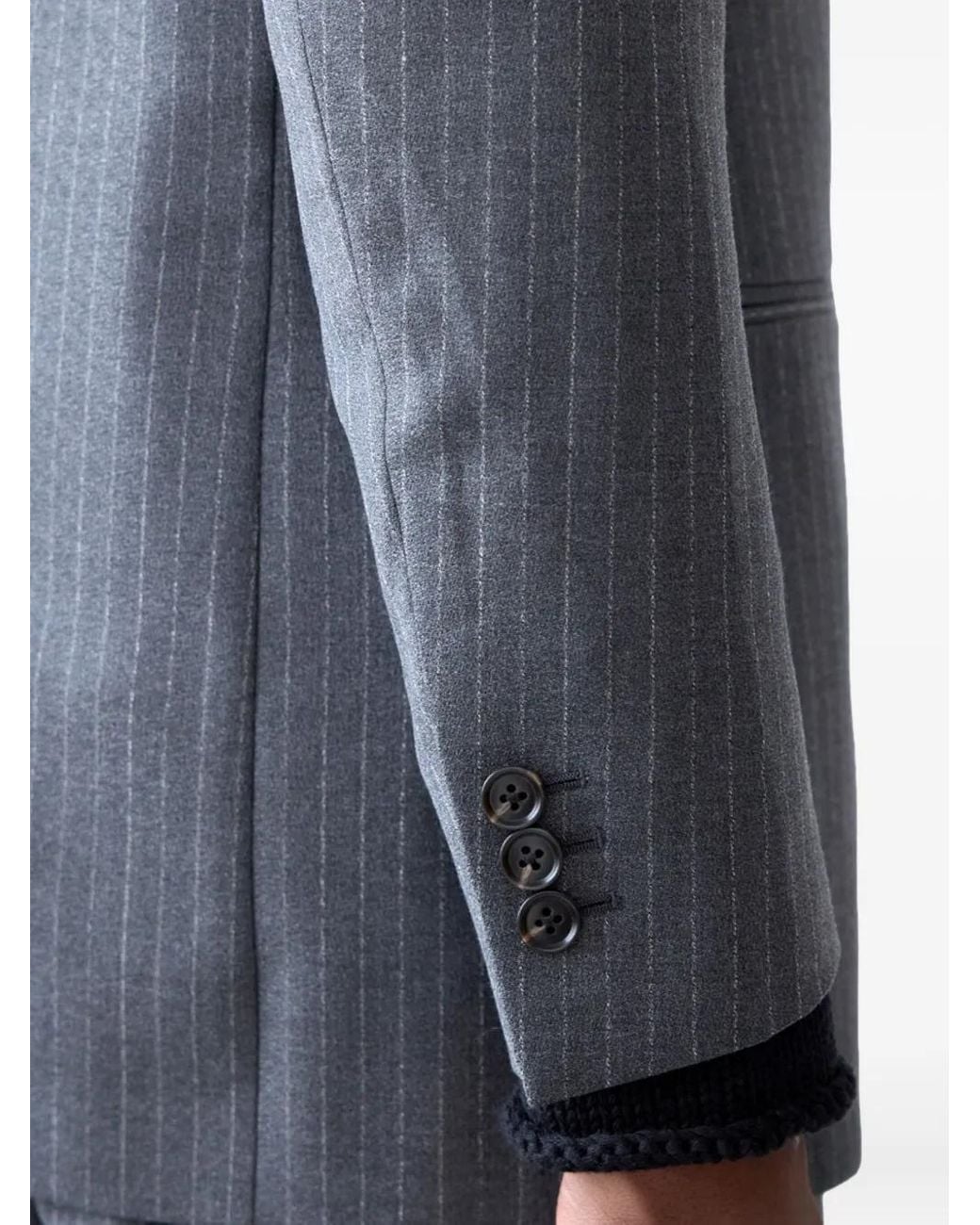 Carter Young Blue Elias Pinstripe Blazer for men