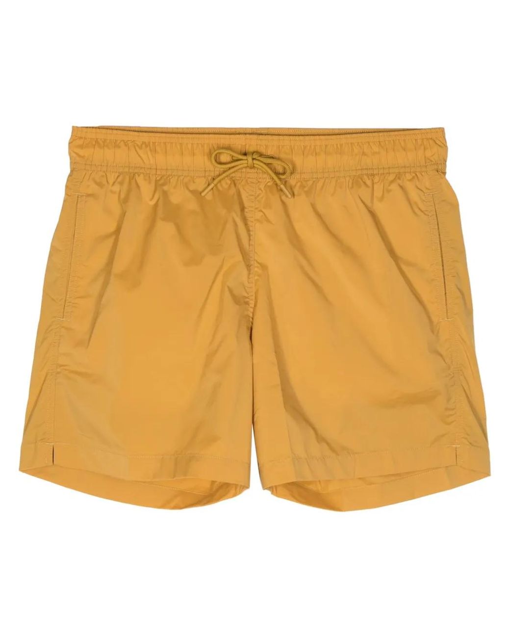 Frescobol Carioca Orange Elasticated Waist Swim Shorts for men