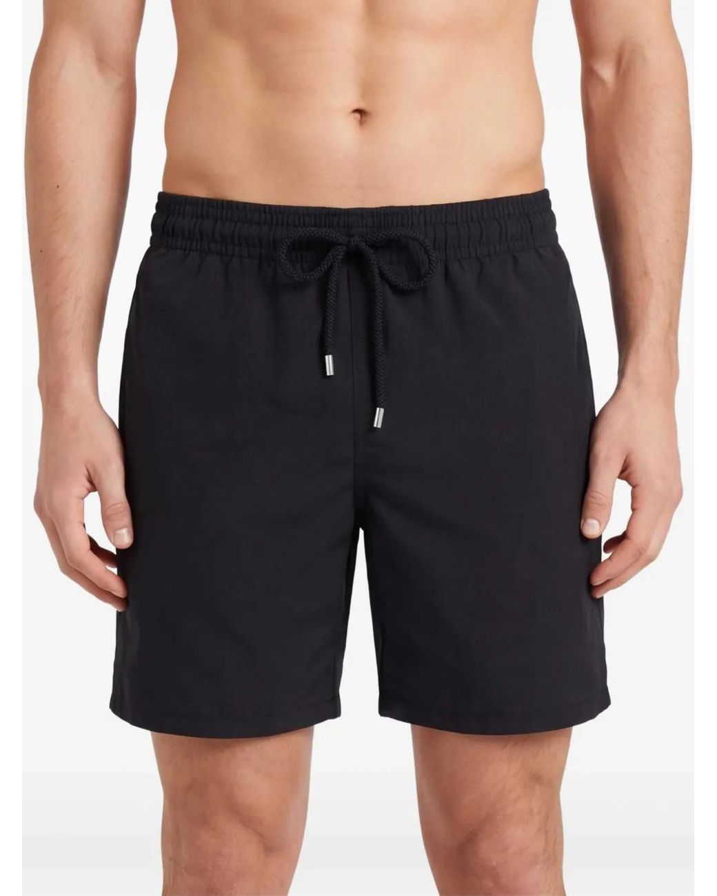 Vilebrequin Blue Logo-Patch Swim Short for men