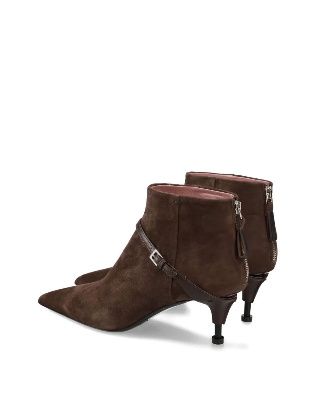 Premiata Brown Stiefeletten Mit Schnallen