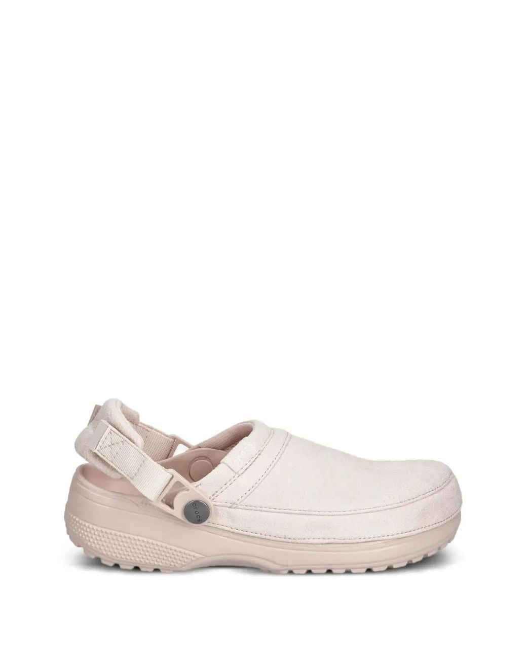 CROCSTM Pink Slingback-Clogs Mit Klettverschluss
