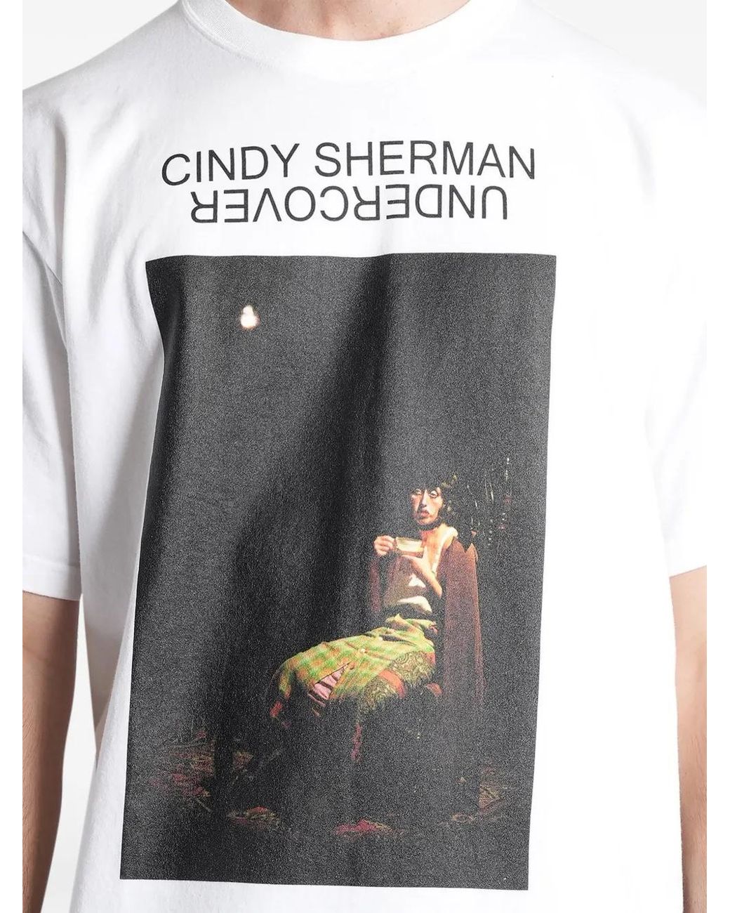 Undercover White Cindy Sherman Print T-Shirt for men