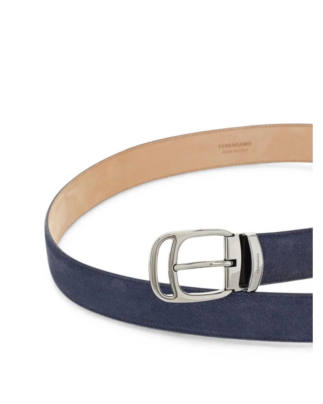 Cinturón Ajustable Ferragamo de hombre de color White