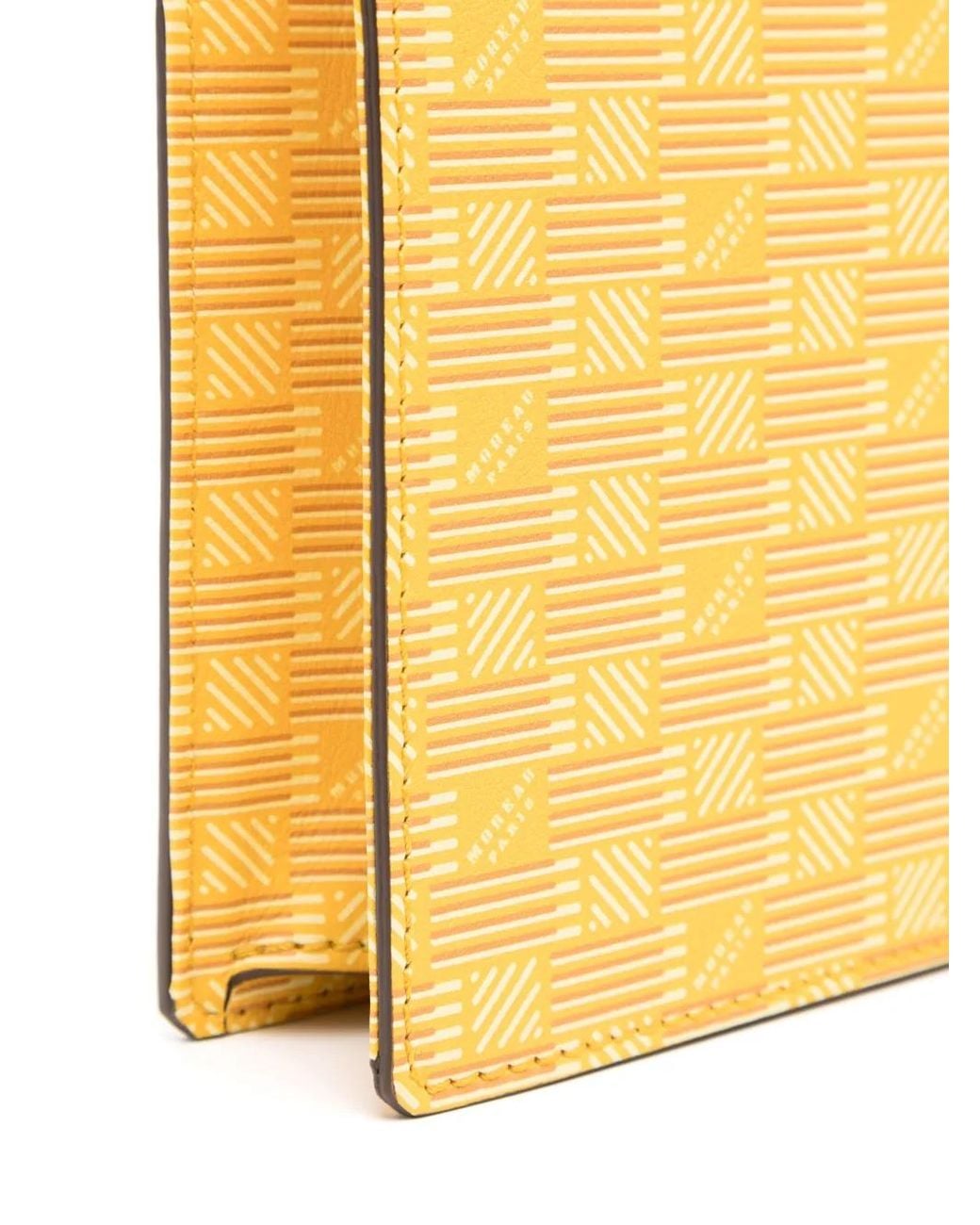 Moreau Yellow Suite Junior Leather Shoulder Bag