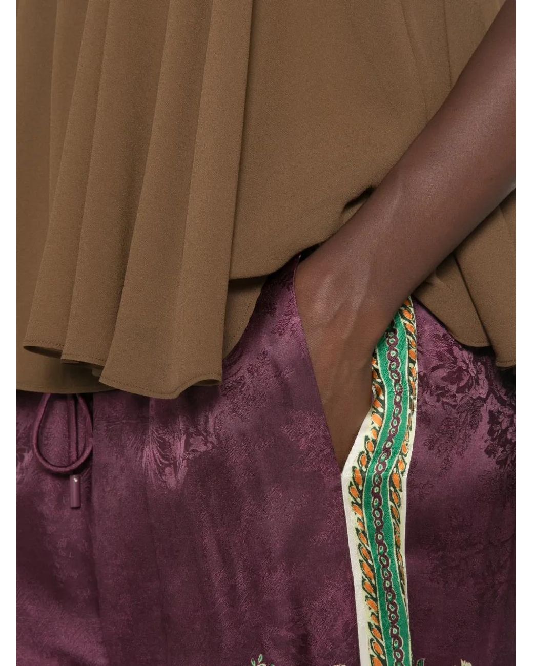 ALÉMAIS Purple Ruthie Pants
