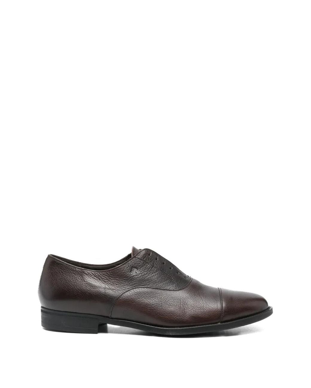 Fratelli Rossetti Gray Cap Toe Lace-Up Shoes for men