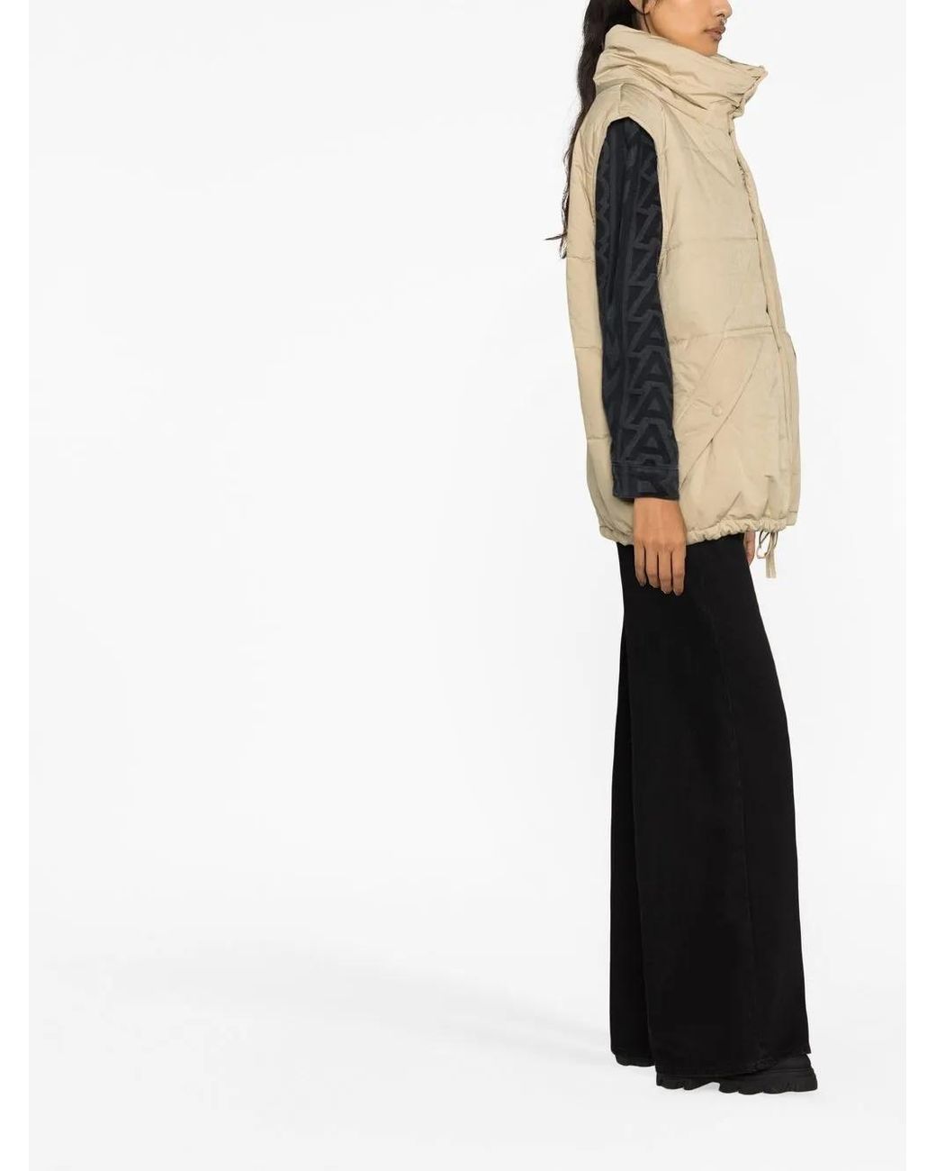 Chaleco Acolchado Oversized Marc Jacobs de color Natural
